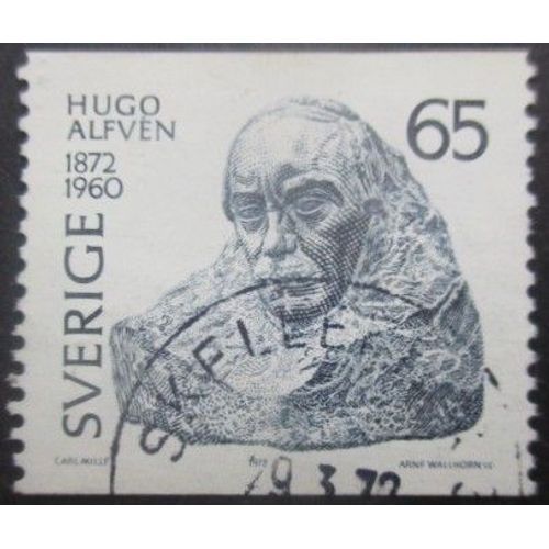Suede N°723 Hugo Alfven Oblitéré