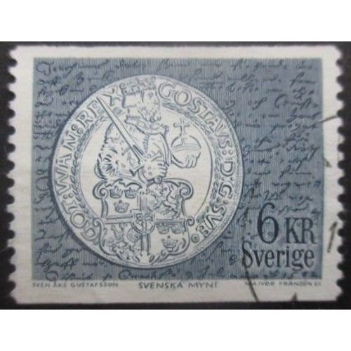 Suede N°731 Ancienne Monnaie Oblitéré