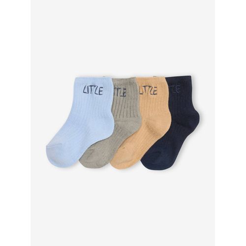 Lot De 4 Paires De Chaussettes Little Bébé Marine