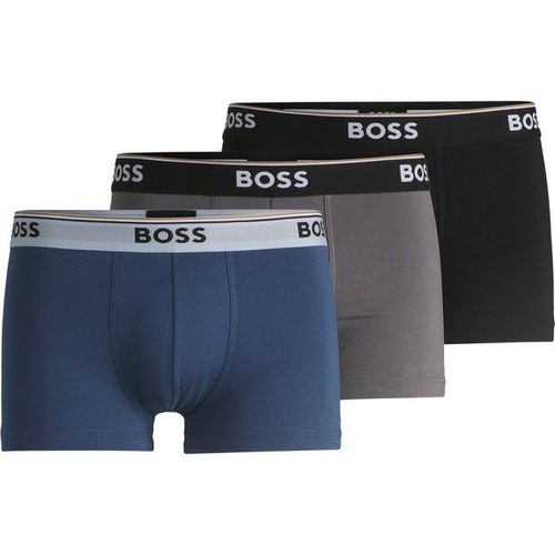 Lot De Trois Boxers Courts En Coton Stretch Avec Taille Logotées,Xxl