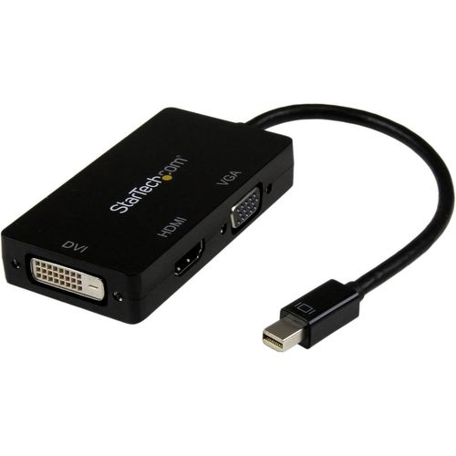 Adaptateur Mini Displayport 3 En 1 - 1080P - Hub Adaptateur Répartiteur Mini Dp Vers Hdmi/Vga/Dvi Pour Votre Écran Pc - Compatible Thunderbolt (Mdp2Vgdvhd)[VIT690531]
