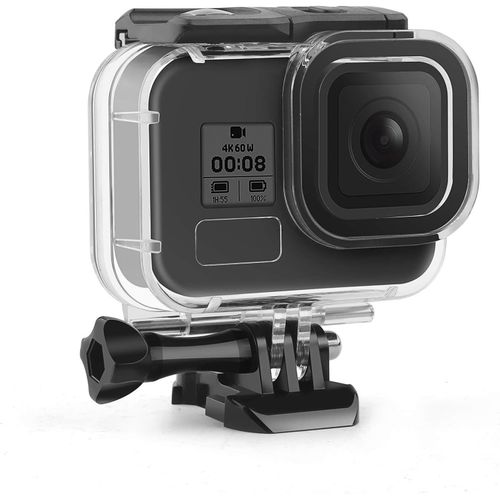Boîtier Étanche Pour Gopro Hero8 Black, 45M/147Ft Etui De Protection Etanche Caisson Plongée Pour Gopro Hero 8 Caméra D'Action Accessoires[VIT693960]
