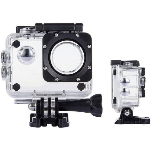 Boîtier Étanche Compatible Avec Apexcam/Akaso Ek7000/ Leadedge Gookam/Dragon Touch/Jadfezy Accessoires De Support Pour Caméra D'Action Étanche Jusqu'À 30 M[VIT693865]