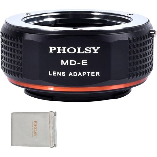 Manuelle Bague D'Adaptation Pour Objectifs: Compatible Avec Les Objectifs Minolta Rokkor Md (Mc/Sr) Et Les Boîtiers Appareils Photo Sony E (Nex), Md Vers E[VIT695807]