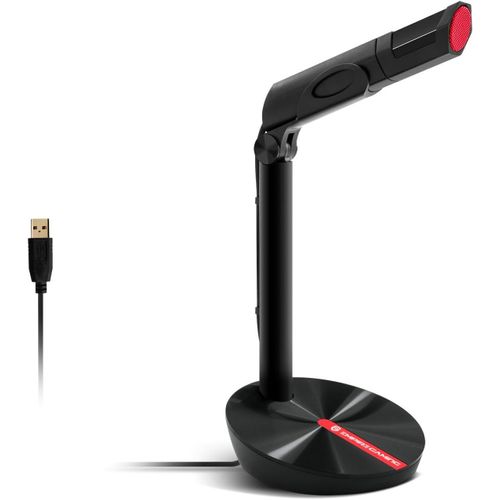 Ustream Microphone ¿ Games/Live Streaming - Compatible Pc, Mac, Consoles ¿ App : Podcast, Streaming Twitch, Youtube, Discord, Chat ¿ Filaire Usb[VIT694486]