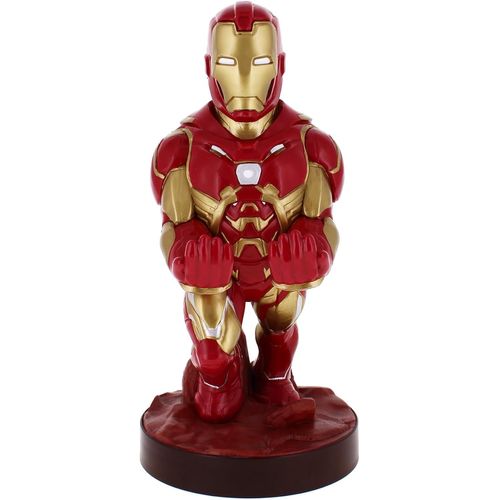 Figurine Gaming Iron Man - Accessoire Support Pour Manette Ou Smartphone Câble Usb Inclus - 20 Cm[VIT694705]