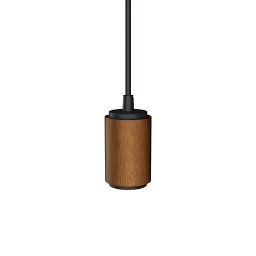 Xanlite - Suspension Douille Effet Bois, Culot E27, Câble De 120cm, Ip20 - Sdvew