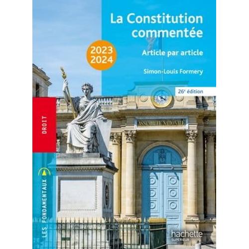 Fondamentaux - La Constitution Commentée 2023-2024