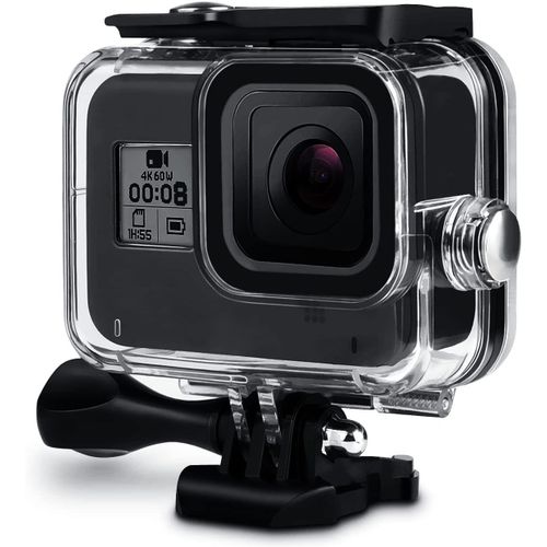 Boîtier Étanche Pour Gopro Hero 8 Noir Pour Gopro Hero 8 Black, Caisson Étanche Étanche 60M[VIT695342]
