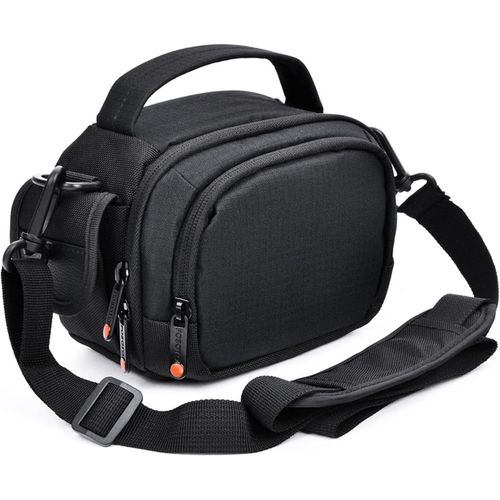 Sacoche Pour Caméscope, Caméra Vidéo, Sac À Bandoulière Pour Appareil Photo Numérique Handycam Compact Pour Pana Hc-V180 V777 / Sony Hdr-Cx405 Cx240E Cx625, Fdr-Ax43 Ax53, Noir , S[VIT695753]