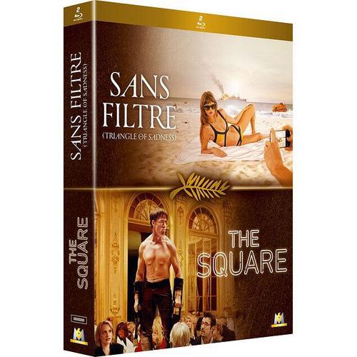 Palme D'or - Coffret : Sans Filtre (Triangle Of Sadness) + The Square - Pack - Blu-Ray