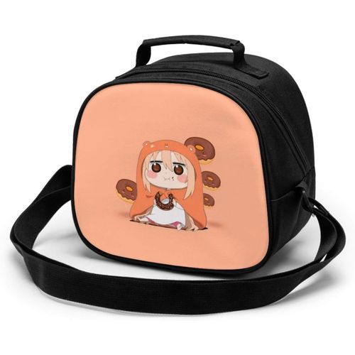 Himouto Umaru Chan Sac de repas pour enfants réutilisable, étanche et étanche, glacière portable, sac isotherme en polyester adapté aux enfants