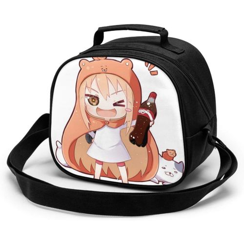 Himouto Umaru Chan Sac de repas pour enfants réutilisable, étanche et étanche, glacière portable, sac isotherme en polyester adapté aux enfants