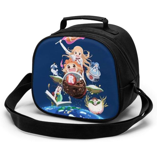 Himouto Umaru Chan Sac de repas pour enfants réutilisable, étanche et étanche, glacière portable, sac isotherme en polyester adapté aux enfants