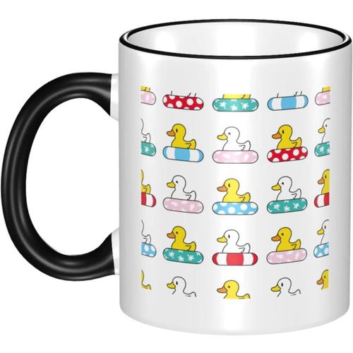 Tasse A Cafe Mignonne En Forme De Canard, Reutilisable, En Ceramique, Tasse A The Durable Avec Poignee, Cadeaux Pour Ami