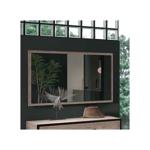 Miroir rectangulaire Chêne beige - CAEN