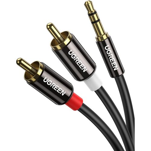 Câble Cinch Jack 3.5Mm Mâle Vers 2 Rca Mâle Câble Rca Jack Audio Stéréo Compatible Avec Tv Pc Téléphone Tablette Amplificateur Chaîne Hifi Dvd Barre De Son Home Cinéma Autoradio En[VIT690329]