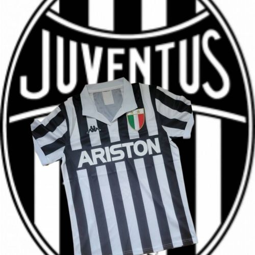 Juventus Turin Vintage Jersey Home Season 1984 1985 Taille L