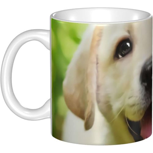 Tasses En Ceramique Droles De Chien De Chiot Du Labrador, Parfaites Pour Le Cafe, Le The Et Le Chocolat Chaud - Tasses Elegantes Pour La Maison Et Le Bureau