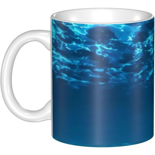 Tasses En Ceramique Avec Vue Sur L'ocean Sous-Marin, Parfaites Pour Le Cafe, Le The Et Le Chocolat Chaud - Tasses Elegantes Pour La Maison Et Le Bureau
