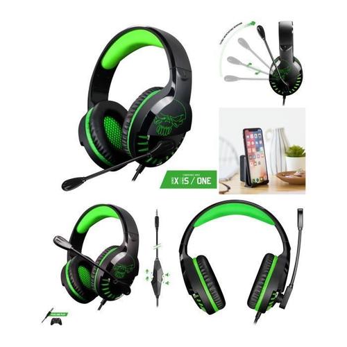 Casque Gaming Pro Spirit pour Xbox One - Series X | S - PC / Stéréo / Xbox Edition Spirit of Gamer + Support telephone.