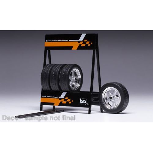 Roues Penta - Set De 4 Roues 1/18 Ixo-Ixo