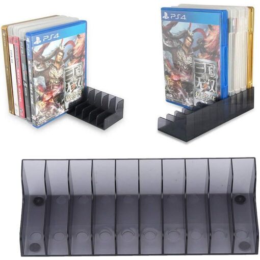 Étagère Ouverte De Support De Stockage De Cd Dvd De Carte De Jeu, 2Pcs ...