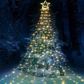 Guirlande Lumineuse Sapin de Noël, Multicolore Guirlande LED Electrique  Tree Dazzler, Decoration Noël (48 Boules)