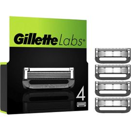 Pack 4 Lames Compatible Avec Le Rasoir Gillette Labs 