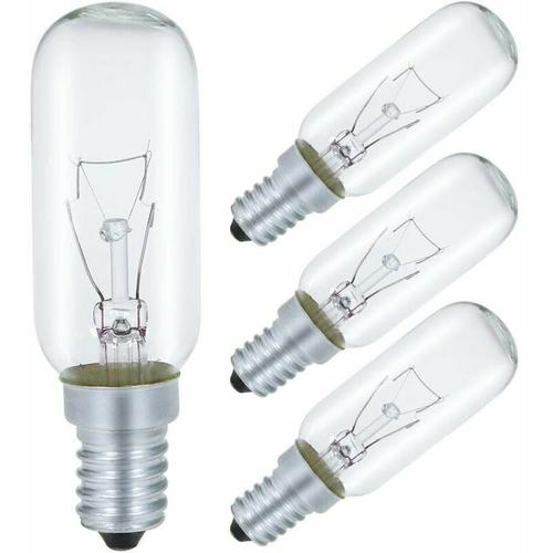 Ampoule Pour Hotte Aspirante E14 40w, 220v Ampoule Incandescence Blanc Chaud 2700k Dimmable, Lot De 4