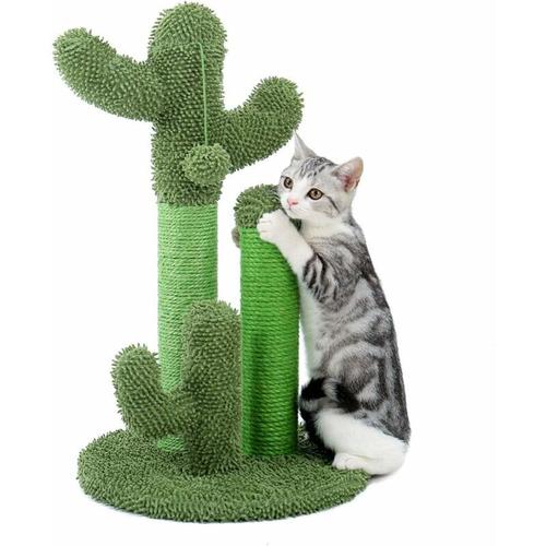 Arbre À Chat Mignon Cactus Pet Avec Des Jouets De Balle Poteaux À Gratter Pour Chats Chaton Grimpant Arbre Jouet Pour Chat Protéger Les Meubles