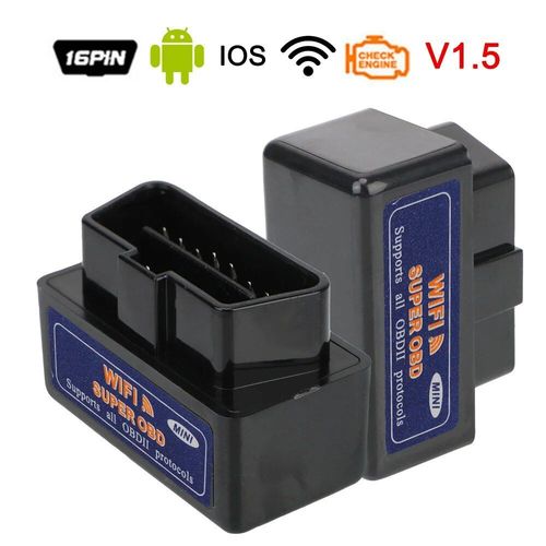 Mini Elm327 Obd2 Outil De Diagnostic De Voiture, Wifi, Interface V1.5, Matériel Compatible Ios/Android