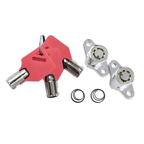 Ensemble De Clés De Verrouillage De Sacoche Rigide Pour Moto, Accessoires De Moto, Harley Davidson Flt, Flbirth, Flhtcu, Flhrc, 2014-2022