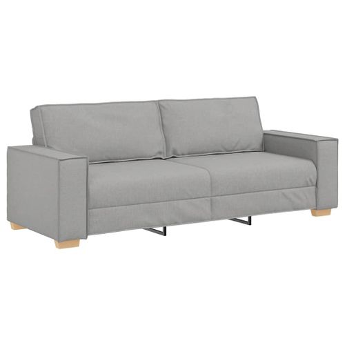 Vidaxl Canapé 3 Places Gris Nuage 180 Cm Tissu