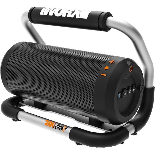 anwxai-Enceinte Bluetooth De Chantier Sans Fil 20V Wx009.9,Son Acoustique Max 80 W,Alimentations Ca Et Cc,Connexion Bluetooth 4.2 Et Aux In,Port D'Alimentation Usb,Livrée Sans Batterie Ni Chargeur