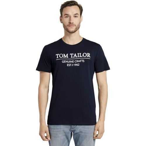 Men Organic Cotton Printed Logo T-Shirt