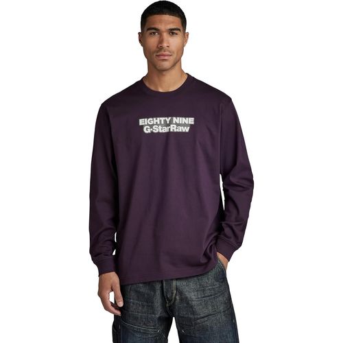 T- Shirt Eighty Nine Graphic Loose Homme