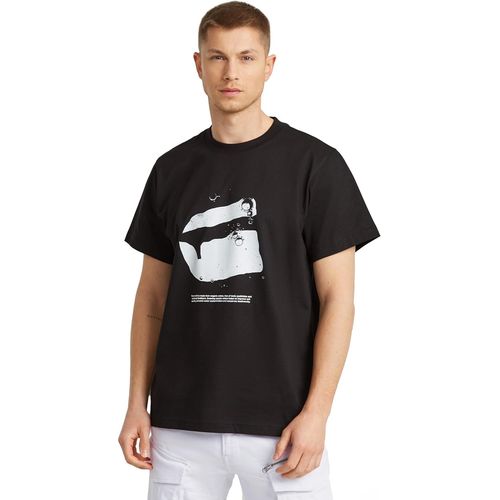 T- Shirt Water Burger Loose Homme