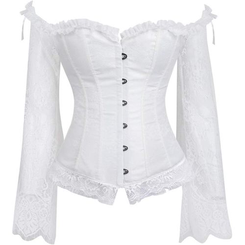 Women's Bustier Corset One Shoulder For Halloween Evening Dress Up Corset