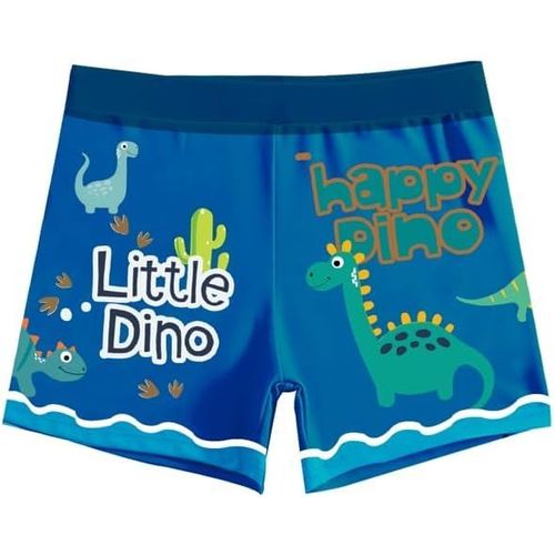 Boys' Swimming Shorts,Boys Swimwear 4-9 Years,Cute Dinosaur Shorts