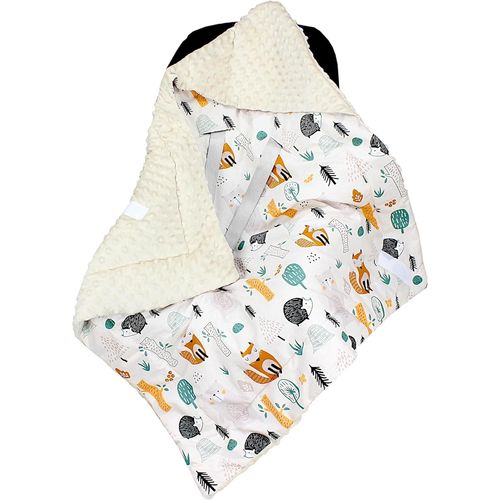 Baby Car Seat Wrap Cover,Light Brown/Forest Beige,One Size