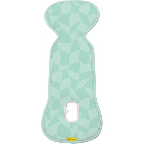 Air Layer Baby Seat Cushion-Insert For Car Seat Or Stroller-Group 0-Summer Cover Anti-Sweat-Organic Cotton-Cute Cubes