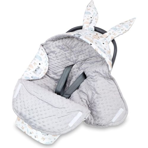 Baby Swaddle Blanket 90 X 90 Cm U2013 Car Seat Or Wrap Around Baby Buggy Cosy Washable Angel Nest For Newborn Child.[B9]
