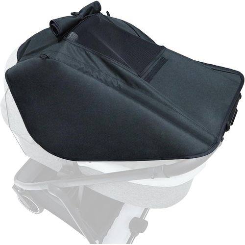 Universal Pushchair Sun Shade With Uv Protection 50+ And Waterproof,Universal Pushchair Parasol-Universal Pushchair Hood With Porthole And Shade Wings,Black