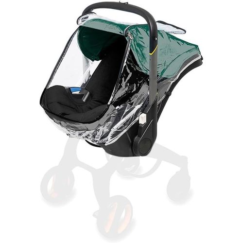 Car Seat Rain Cover Compatible With Doona,Stroller Rain Cover Fit Doona,Eva Baby Weather Protection Fit Doona,Ventilated Car Seat Accessory