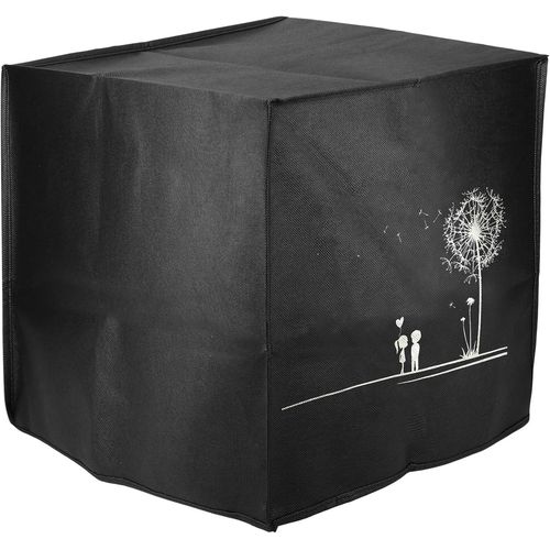 Housse compatible avec Cosori Air Fryer 5.5L XXL housse-Housse de protection intégrale pour friteuse à chaud friteuse sans huile-blanc-noir