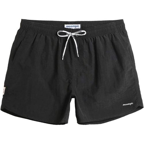 Men's Swimming Shorts Swimsuit Boys Short Sports Quick Dry Solid Colour