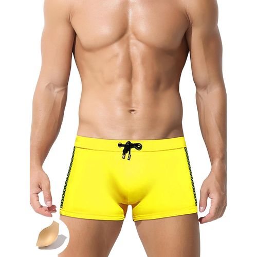 Men's Swimming Trunks Swimming Shorts Swimming Pool Beach Boxer For Men Swimming Trunks Eu S-Xl=Tag.No M-Xxl