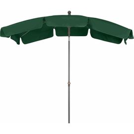 Anwxai-271460 Tropico Parasol Base D'acier/Polyester Vert/Anthracite 210x140cm
