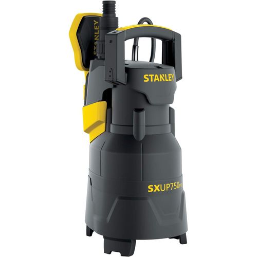 anwxai-Stanely Pompe Immergée Sxup750Pte Pour Eaux Claires Et Sales(750 W,Débit Max. 13.500 L/H,Hauteur D'Élévation Max. 8 M)